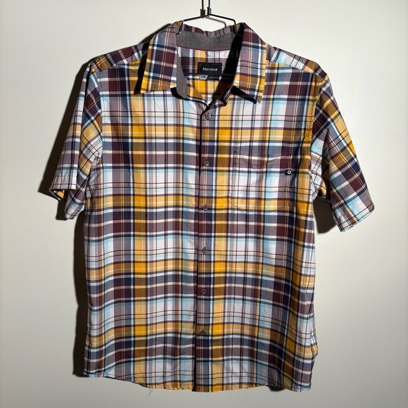 Marmot Short Sleeve Button Down - Picture 1 of 8